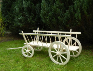 Wóz drewniany drabiniasty